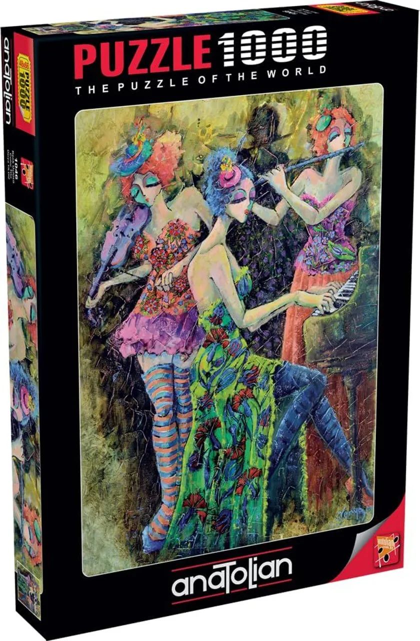 Quebra-cabeça importado Trio 1000 peças puzzle