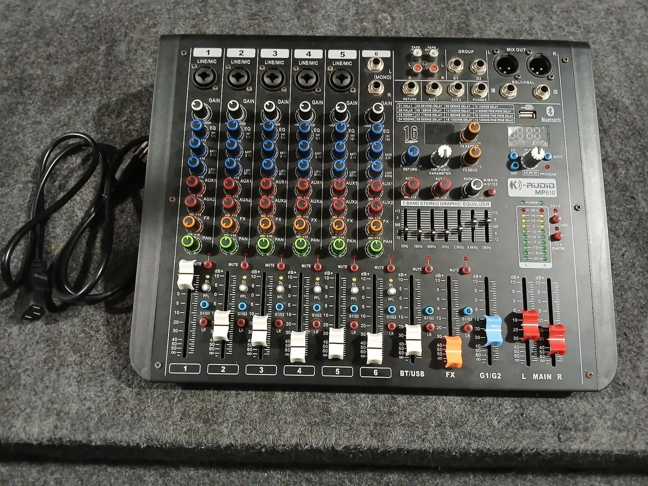 Mesa de Som K-AUDIO MP 610 - Foto 2