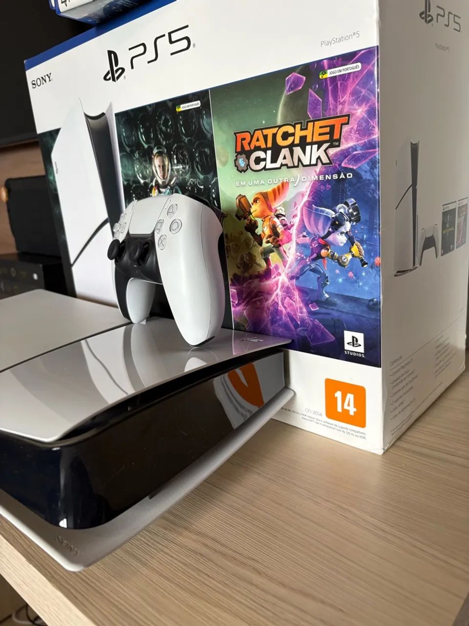 PS5 SLIM DISCO 1TB - perfeito  - Foto 2