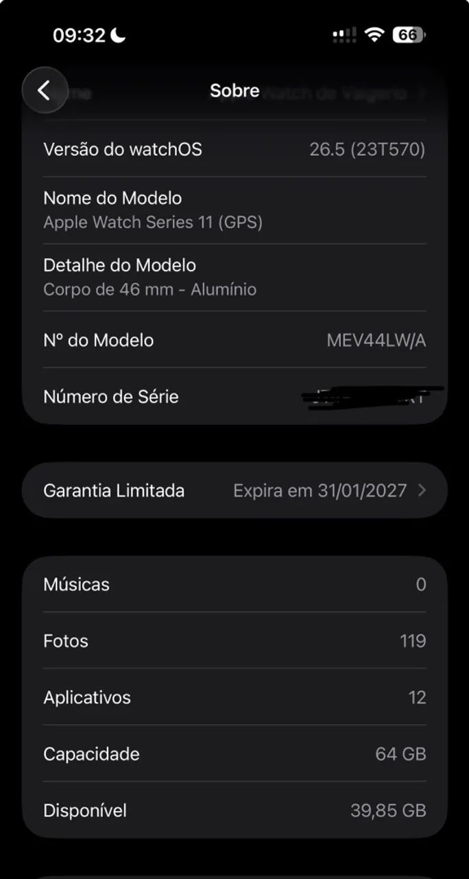 Apple Watch série 11 46mm  - Foto 4