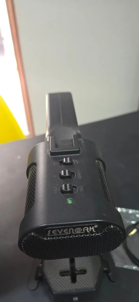 Estabilizador Grip para filmagem microfone para celular e DSL - Foto 3