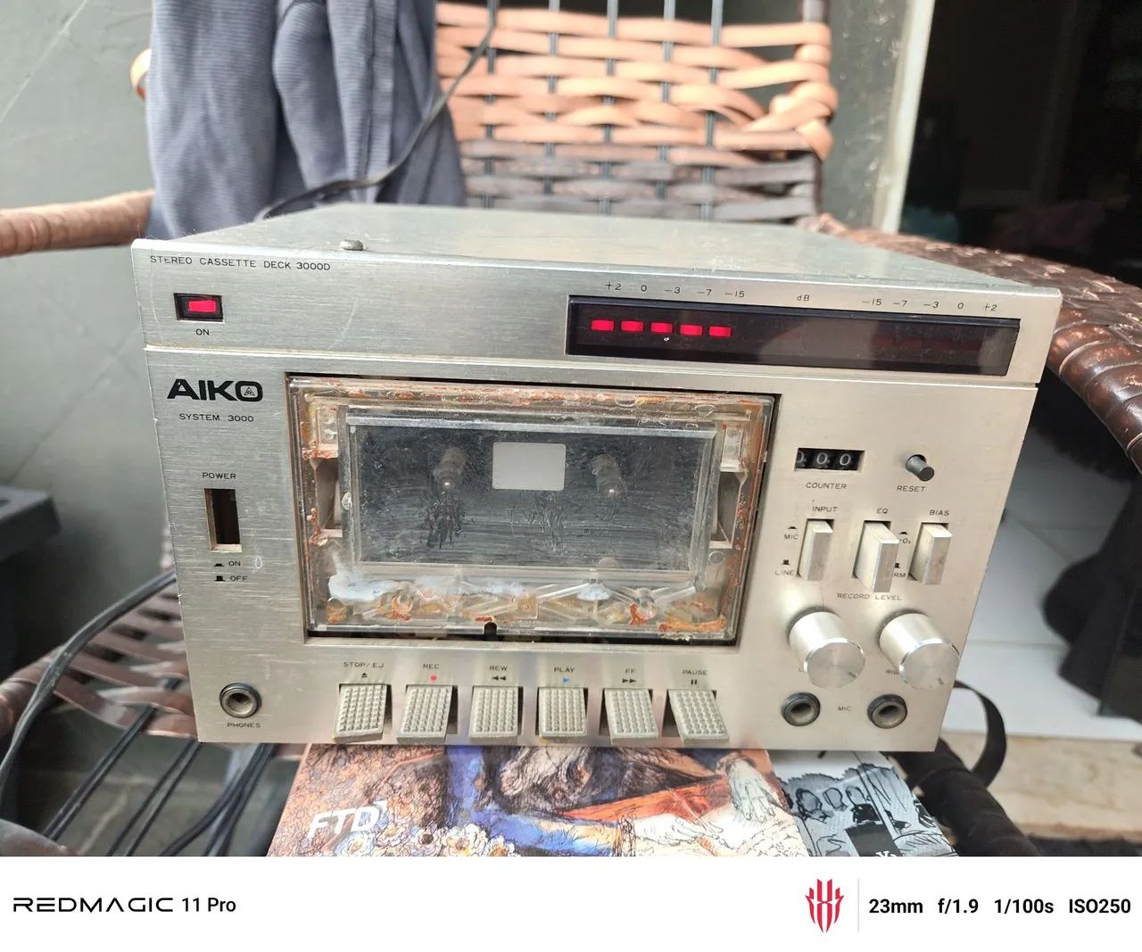 Turner e tape deck Aiko 