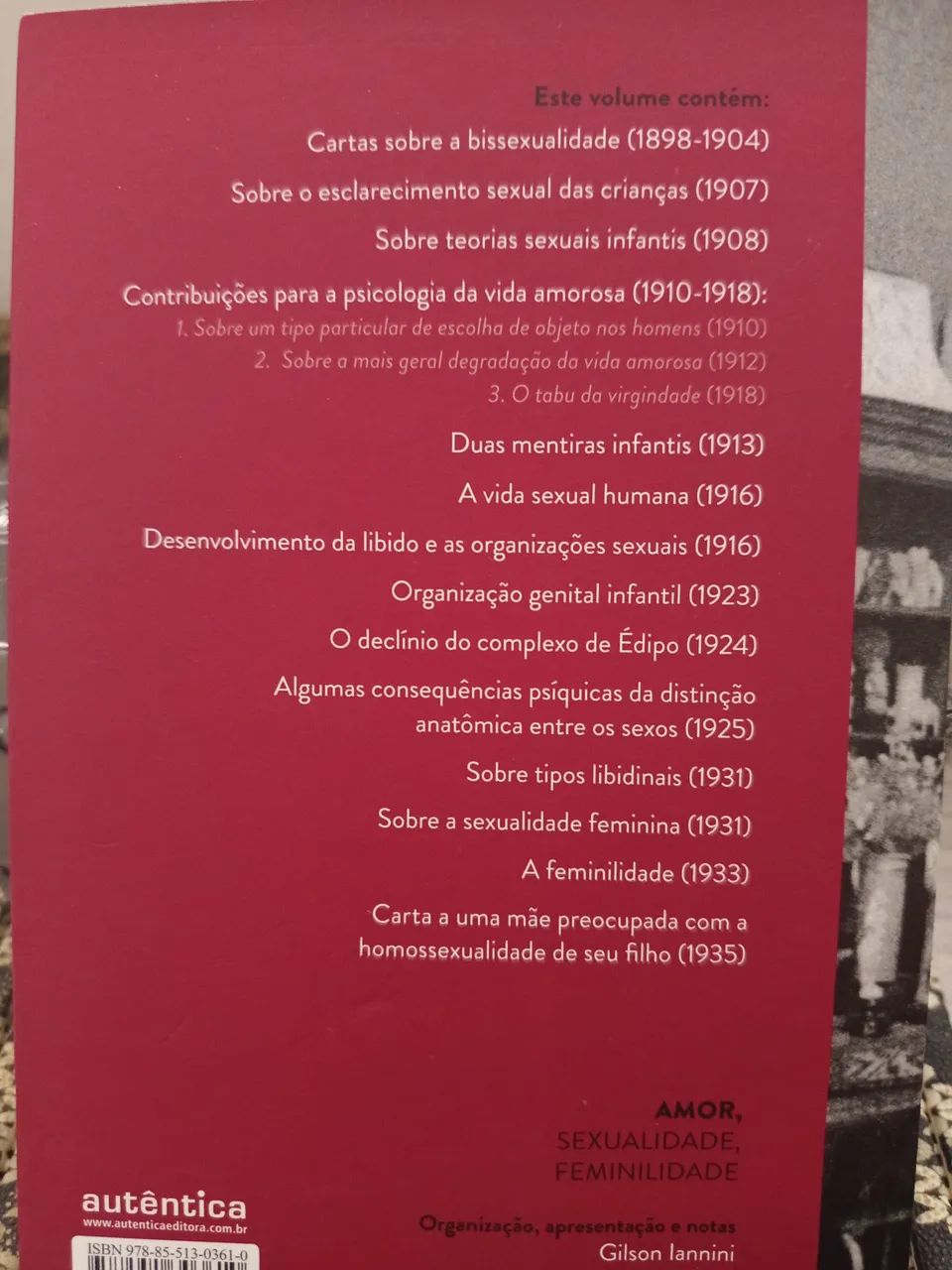 Sigmund Freud - Amor, sexualidade e Feminilidade - Foto 2