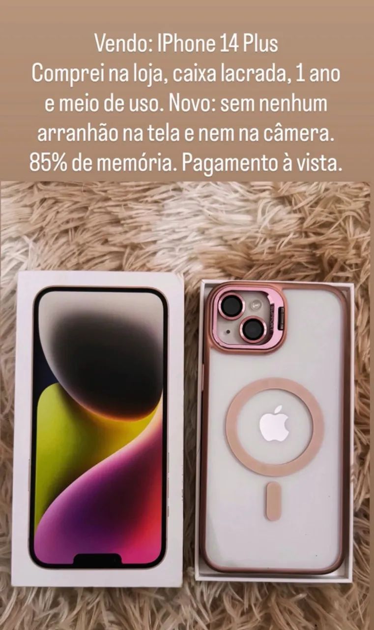 iphone 14 plus seminovo - Foto 2