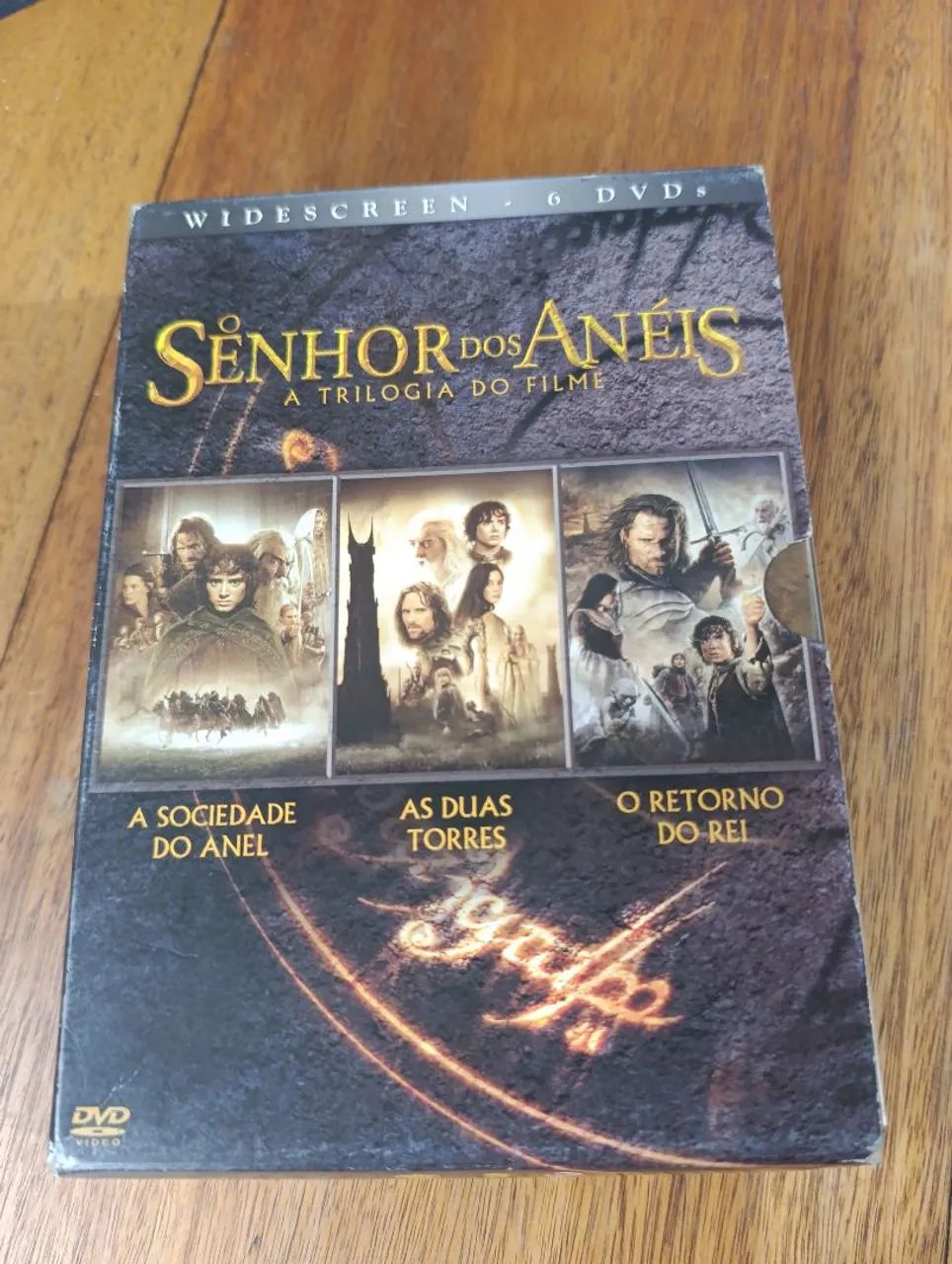 TRILOGIA O SENHOR DOS ANÉIS. DVD DUPLOS. 