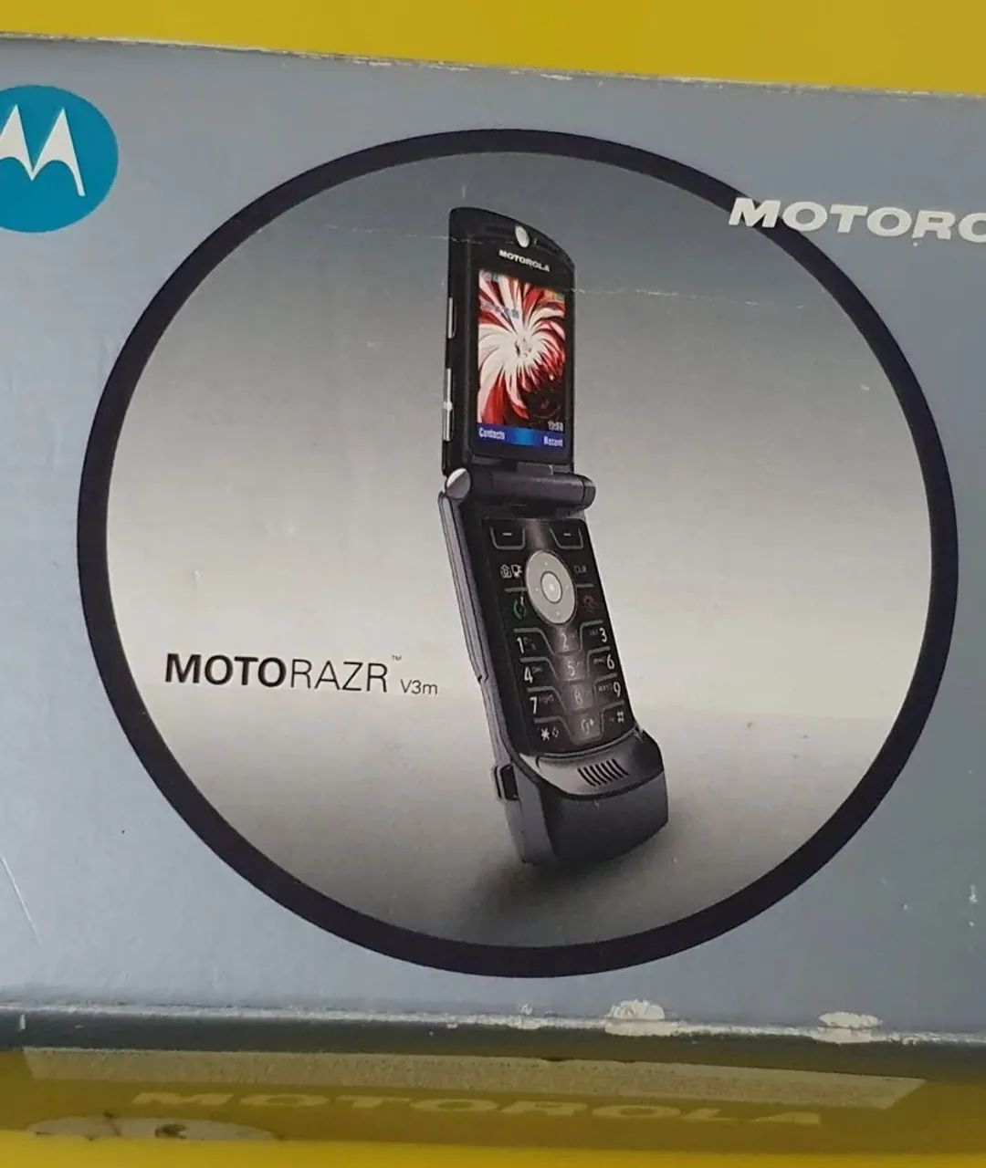 MOTOROLA V 3 COM CAIXA ORIGINAL SEM BATERIA NO ESTADO V3