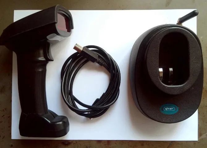 Leitor sem fio para código de barras Knup KP-1023 - Foto 4
