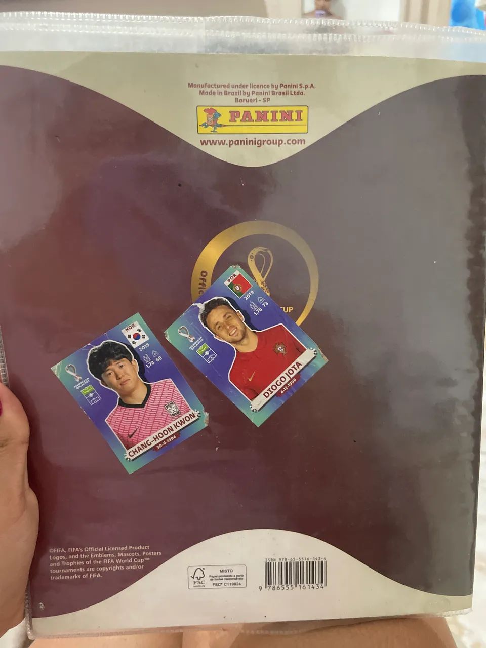 ÁLBUM COPA DO MUNDO 22 COMPLETO  - Foto 2