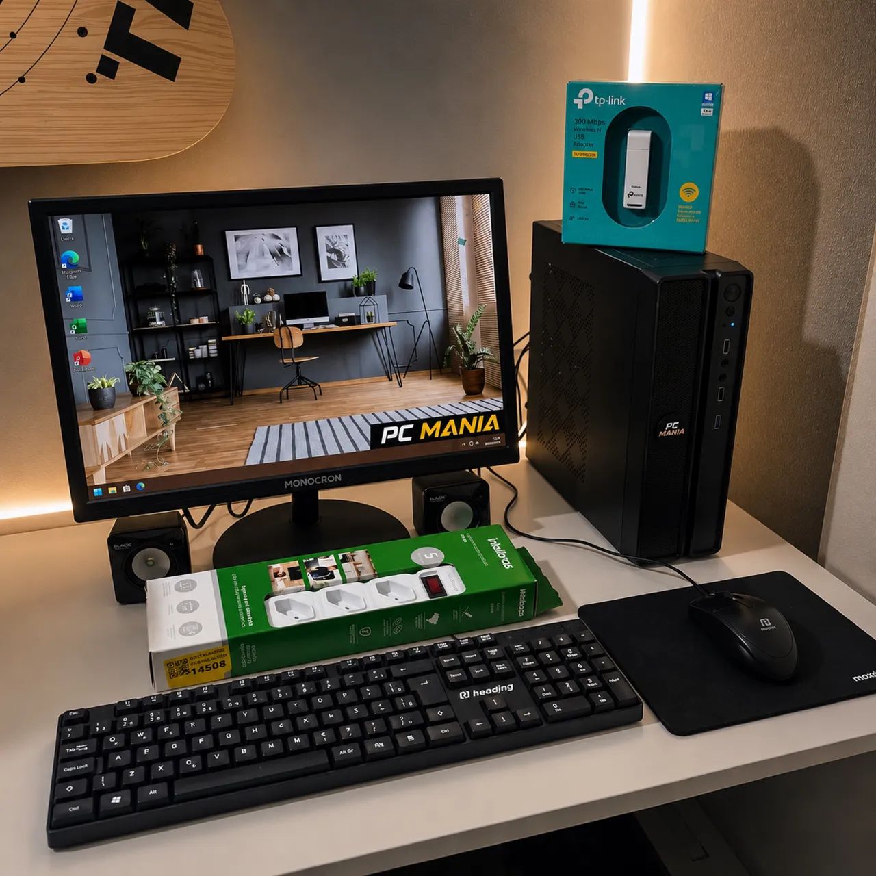 Computador Slim completo! Core i5 / 120gb / 8gb