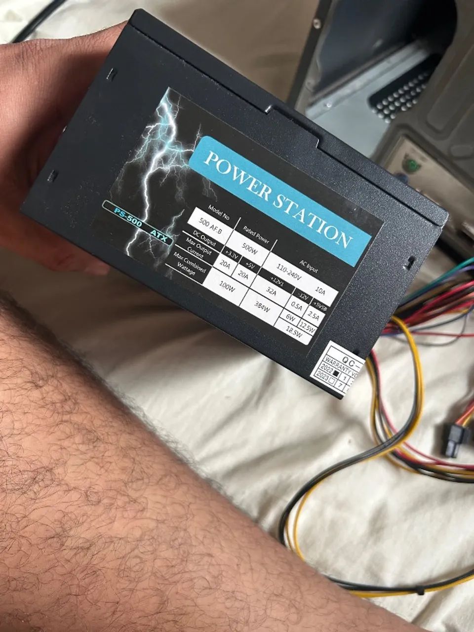Fonte ATX Seminova 500w