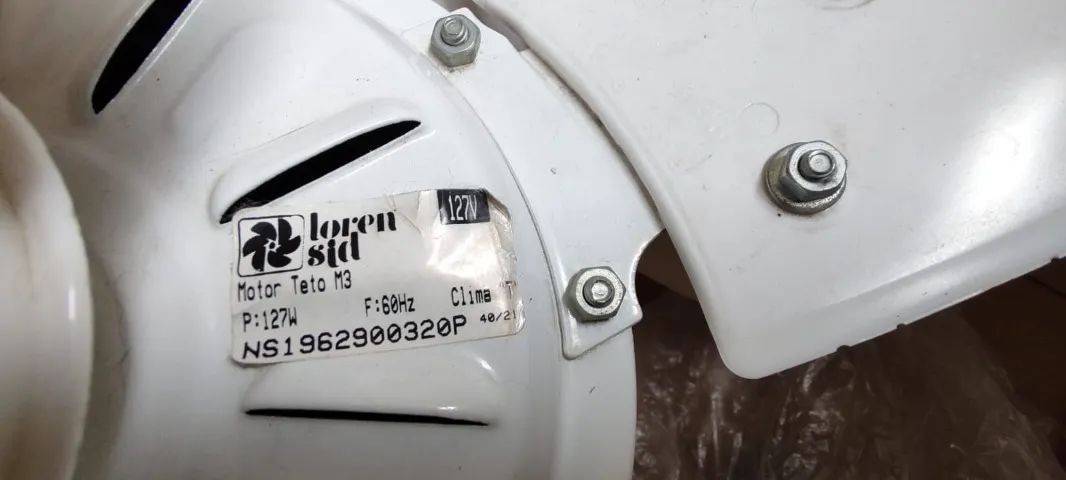 Ventilador de teto branco - marca Loren Sid - Foto 5