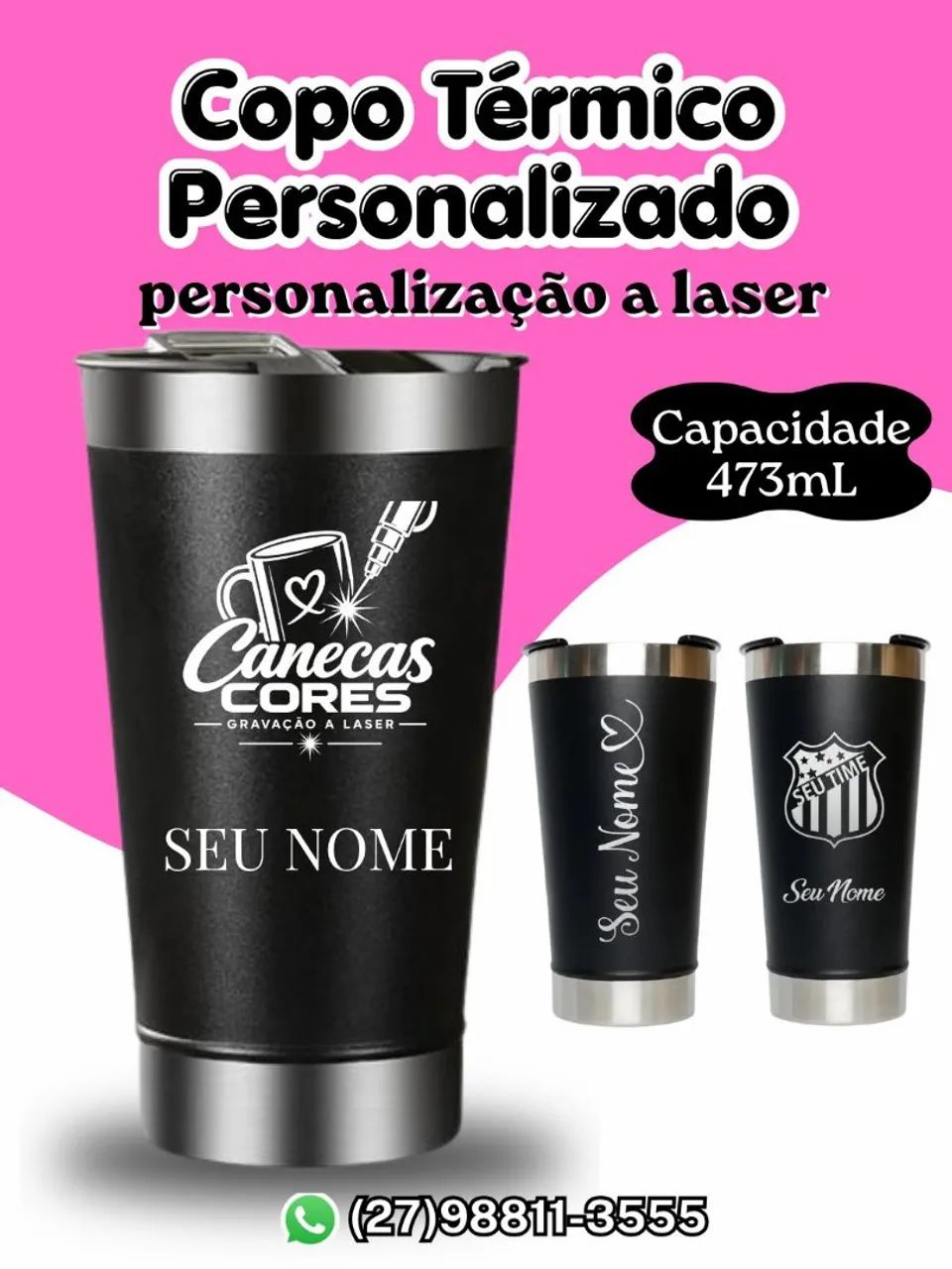Copos Térmico personalizados 