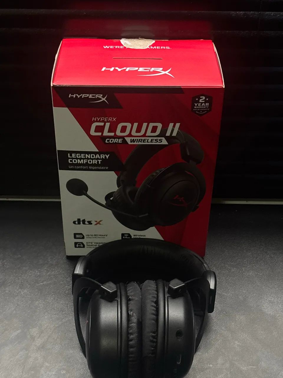 FONE HYPER X CLOUD 2 JOGOS - Foto 5