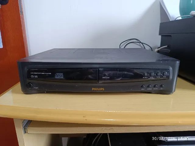 CD Player Philips CD 165 (não lê cd) 