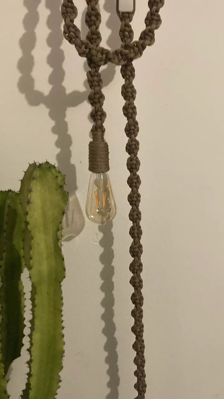 Cordão de Luminária e suporte  - Foto 2