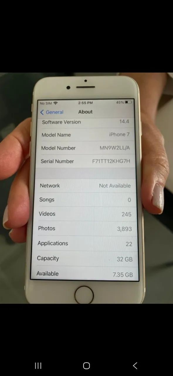 Iphone 7 extremamente novo - Foto 3