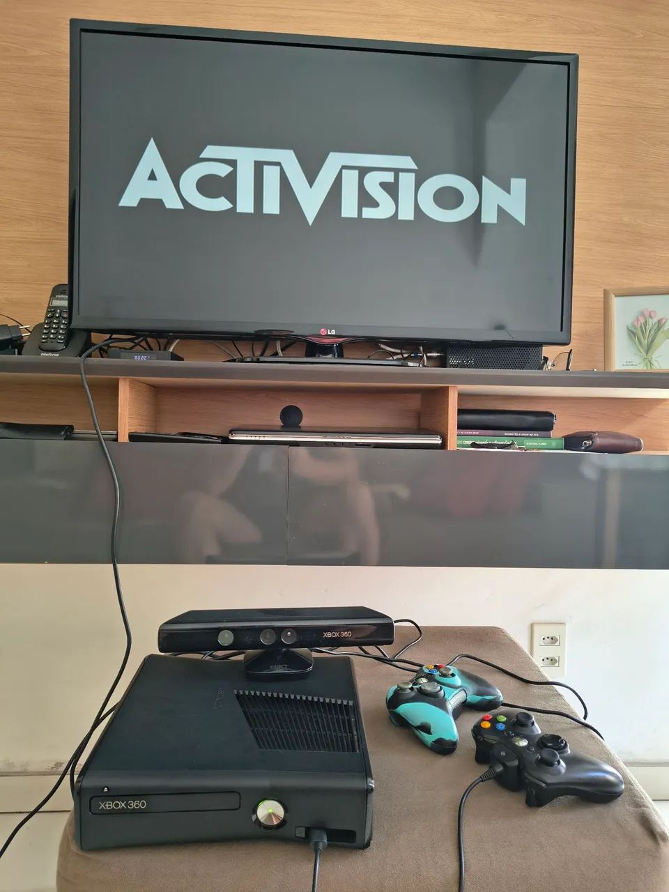 Xbox 360 live slim com Kinect  - Foto 4