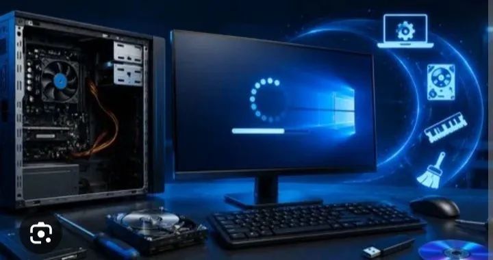 Formatação de computadores e notebooks 