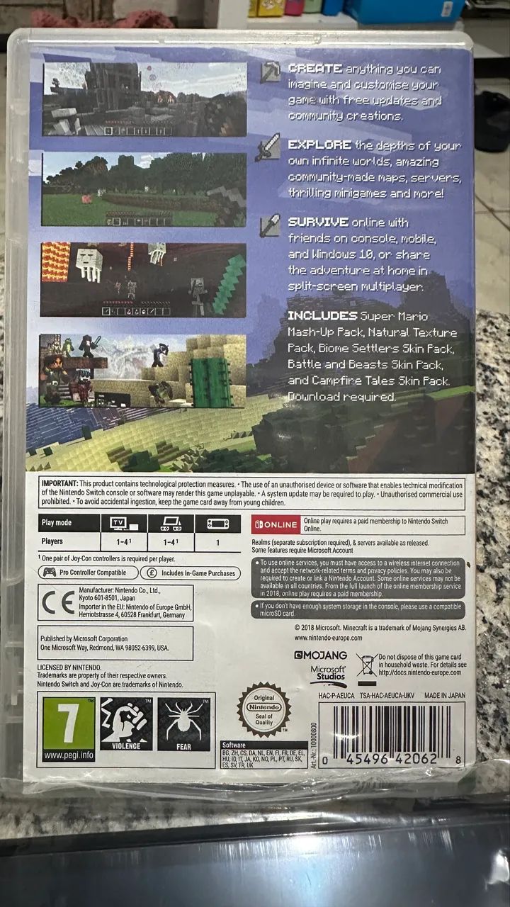 minecraft nintendo switch - Foto 2