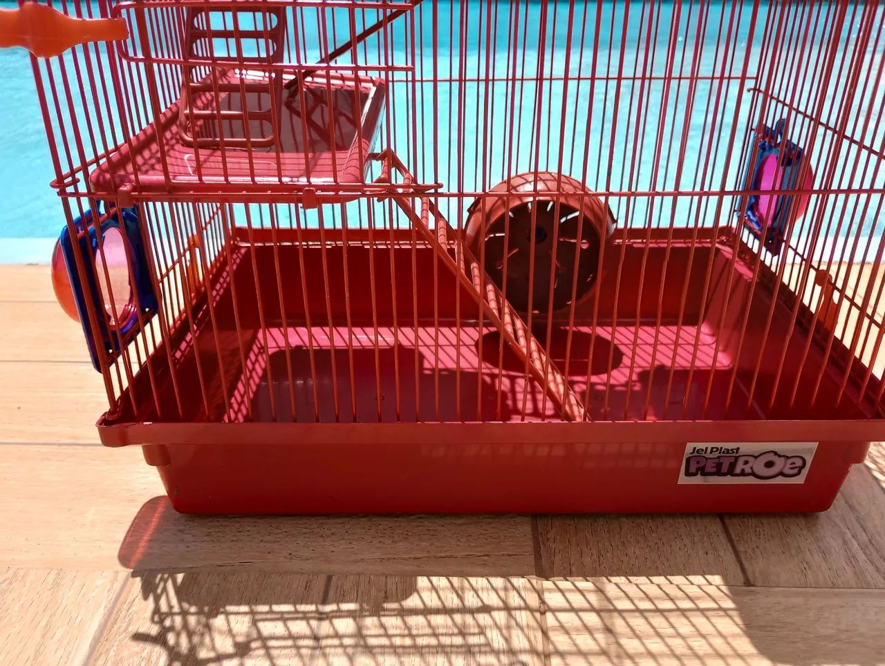 Charmosa Gaiola de Hamster, gerbil ou Twister 3 Andares completa - Foto 3