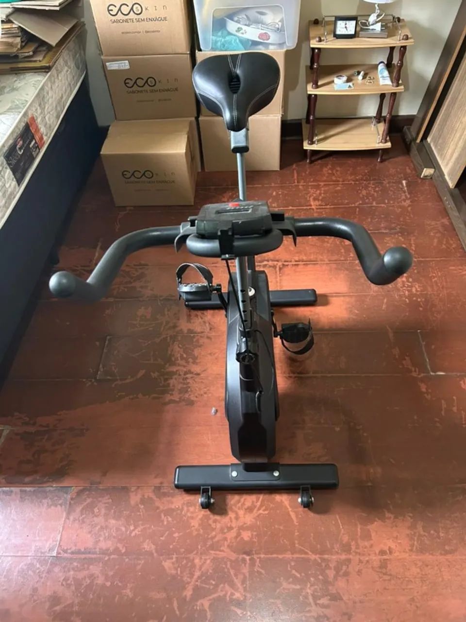 Bicicleta Spinning Preto até 150kg - Foto 3