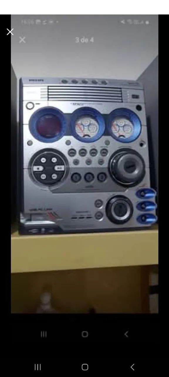 Micro System Philips FW-M922 500w super conservado e funcionando perfeitamente  - Foto 3