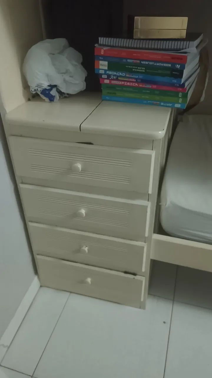 BELICHE BRANCO COM DOIS COLCHÕES - Foto 2