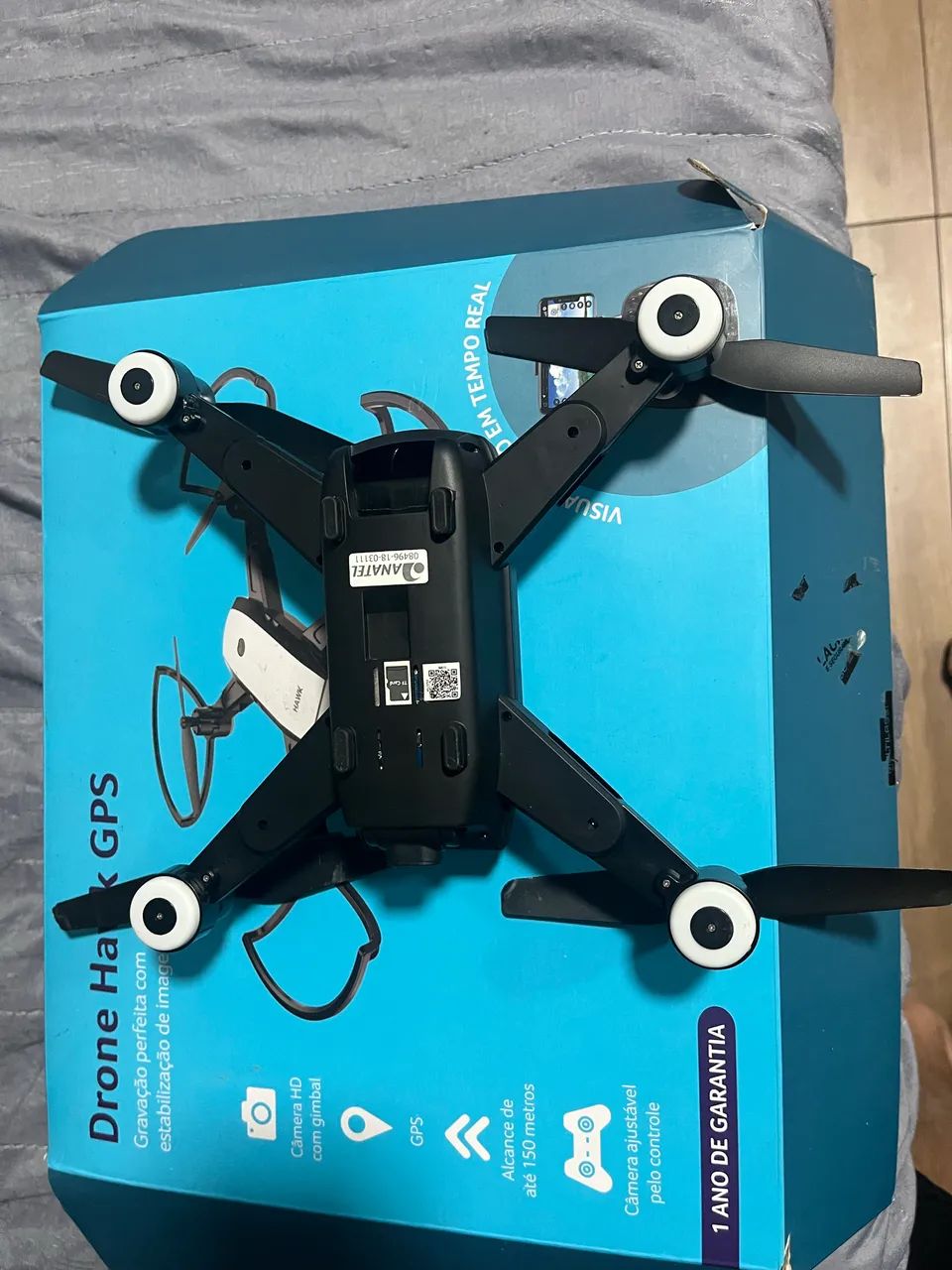 Drone Hawk GPS - Sem bateria - Foto 4