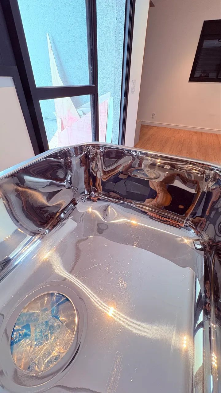 Cuba em aço inox Tramontina nova (com pequeno detalhe de amasso) - Foto 6