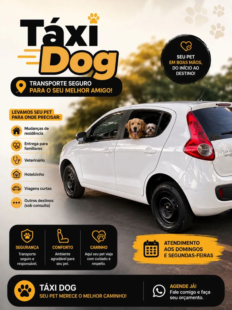 ? Táxi Dog | Transporte de Cães e Gatos ?