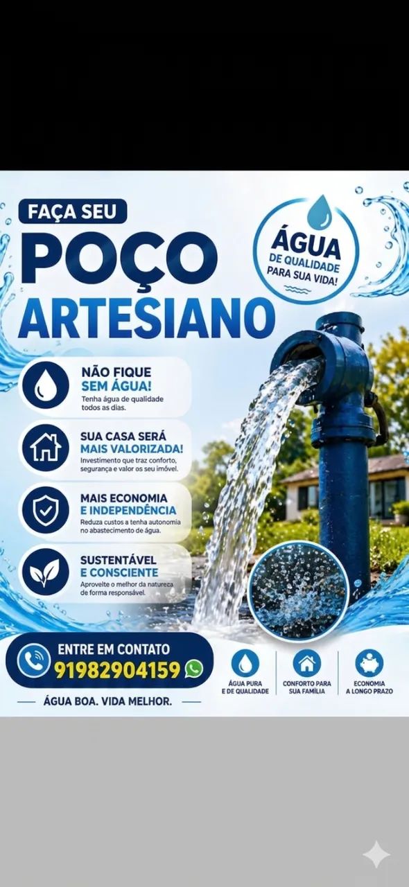 Poço Artesiano: Não dependa mais da Águas do Pará  - Foto 4