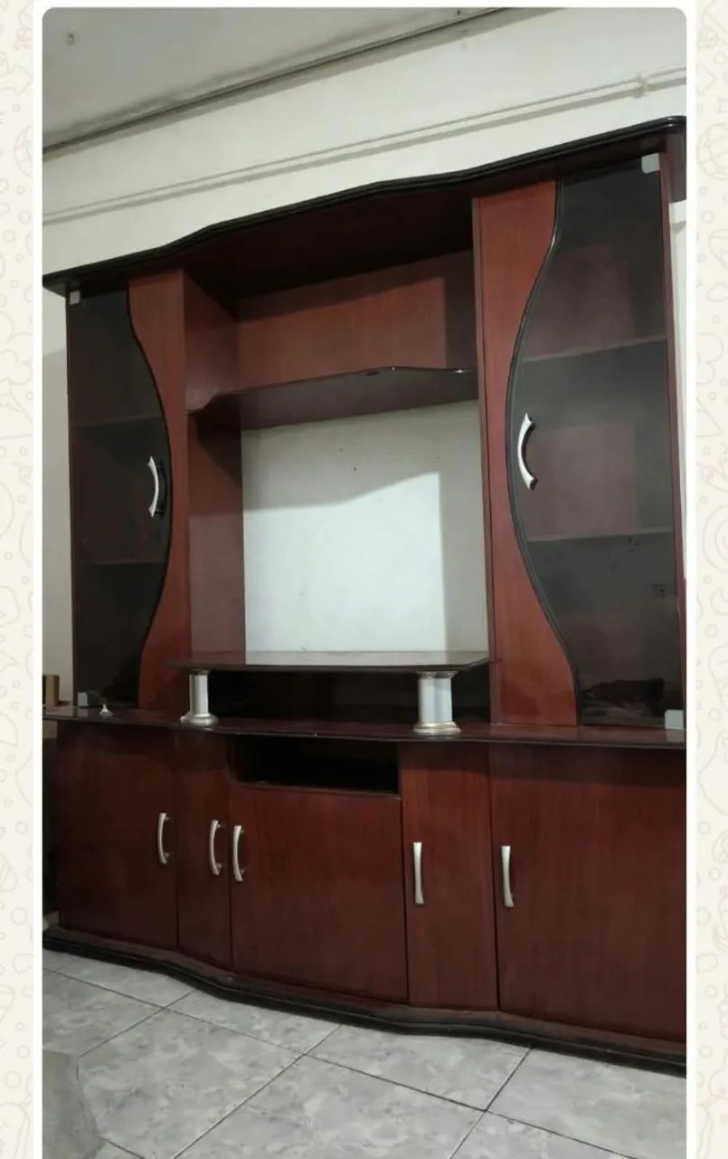 Estante sala madeira 