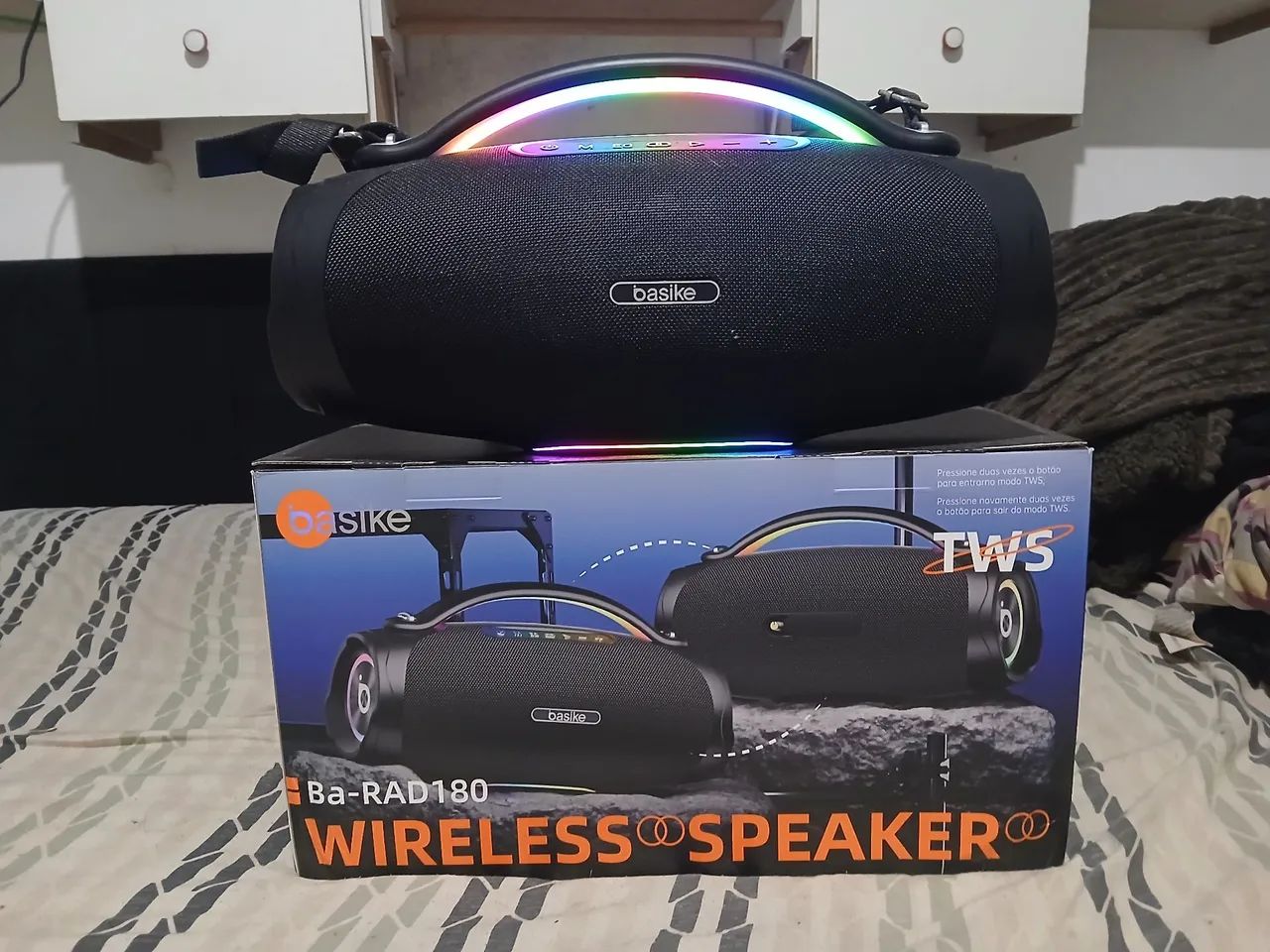 CAIXA BOOMBOX BASIKE 200W  - Foto 3