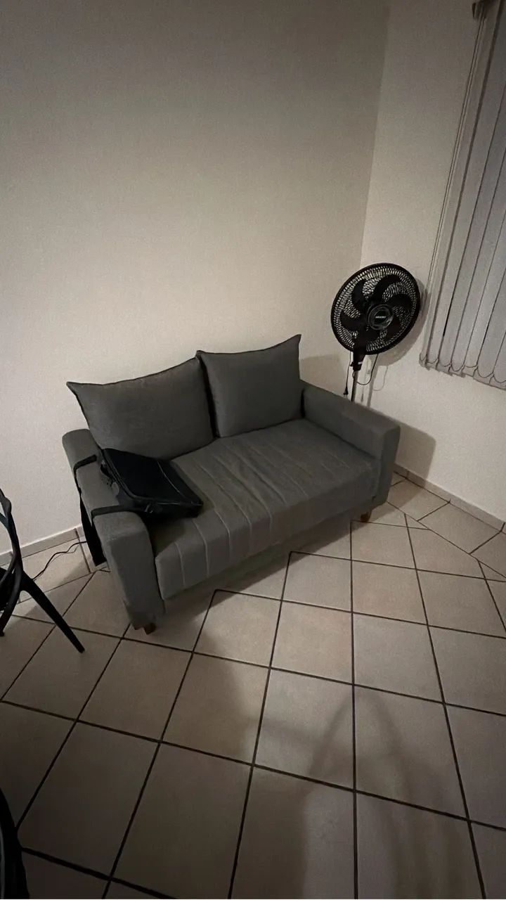 Sofá Requinte Confortável Em Linho Namoradeira Para Sala De Estar E Recepção