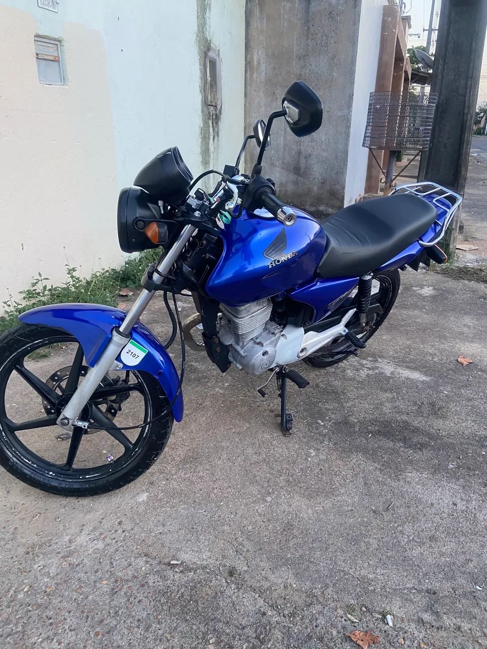 Titan 150 esd, azul Twister  - Foto 4