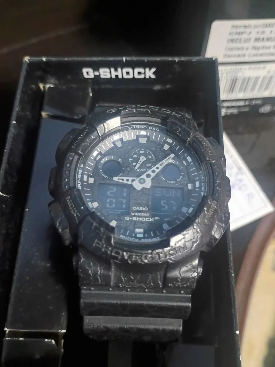 Relógio G Shock GA-100 CG 1ADR original com nota - Foto 3