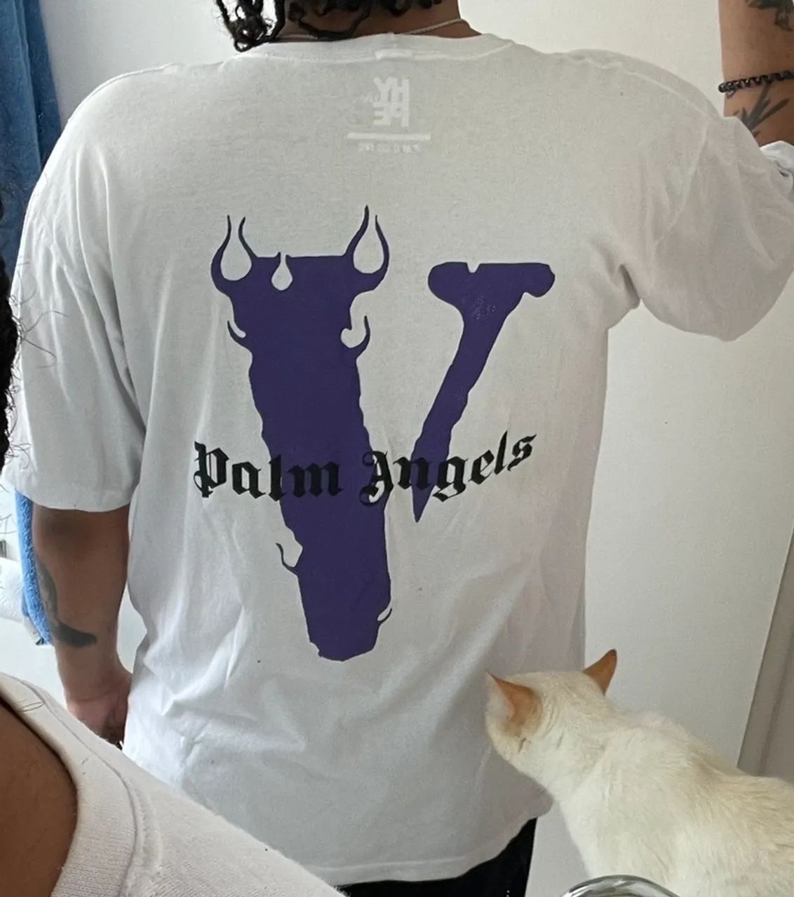 Camiseta Vlone plus size G2 branca