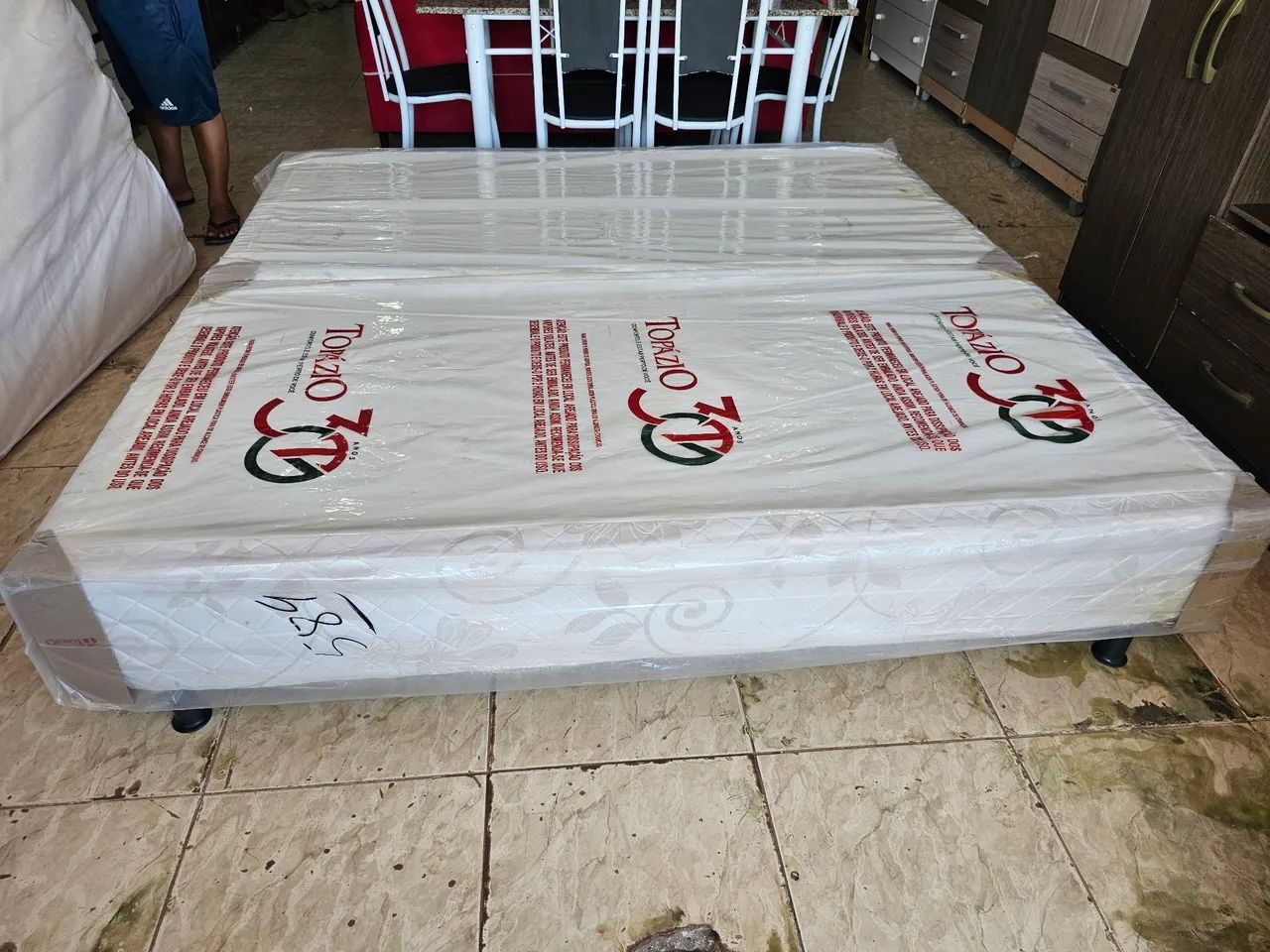 Cama box super king Molas ensacada usada - Foto 2