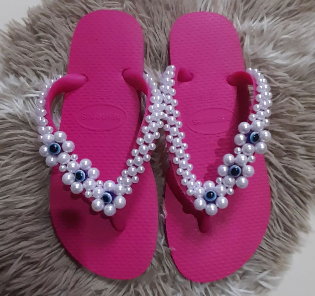 Sandálias customizadas - Foto 2
