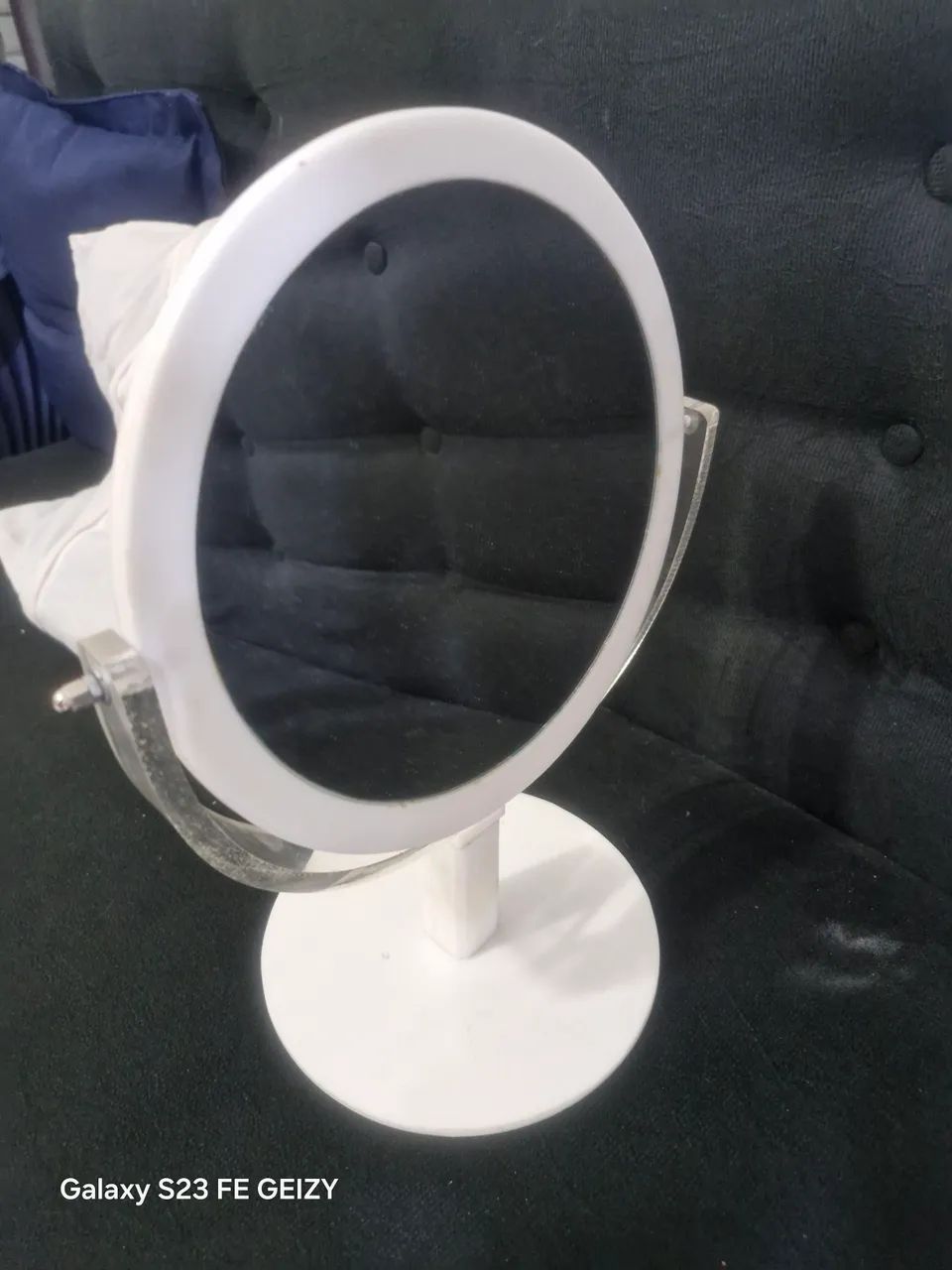 Espelho de mesa dupla face 