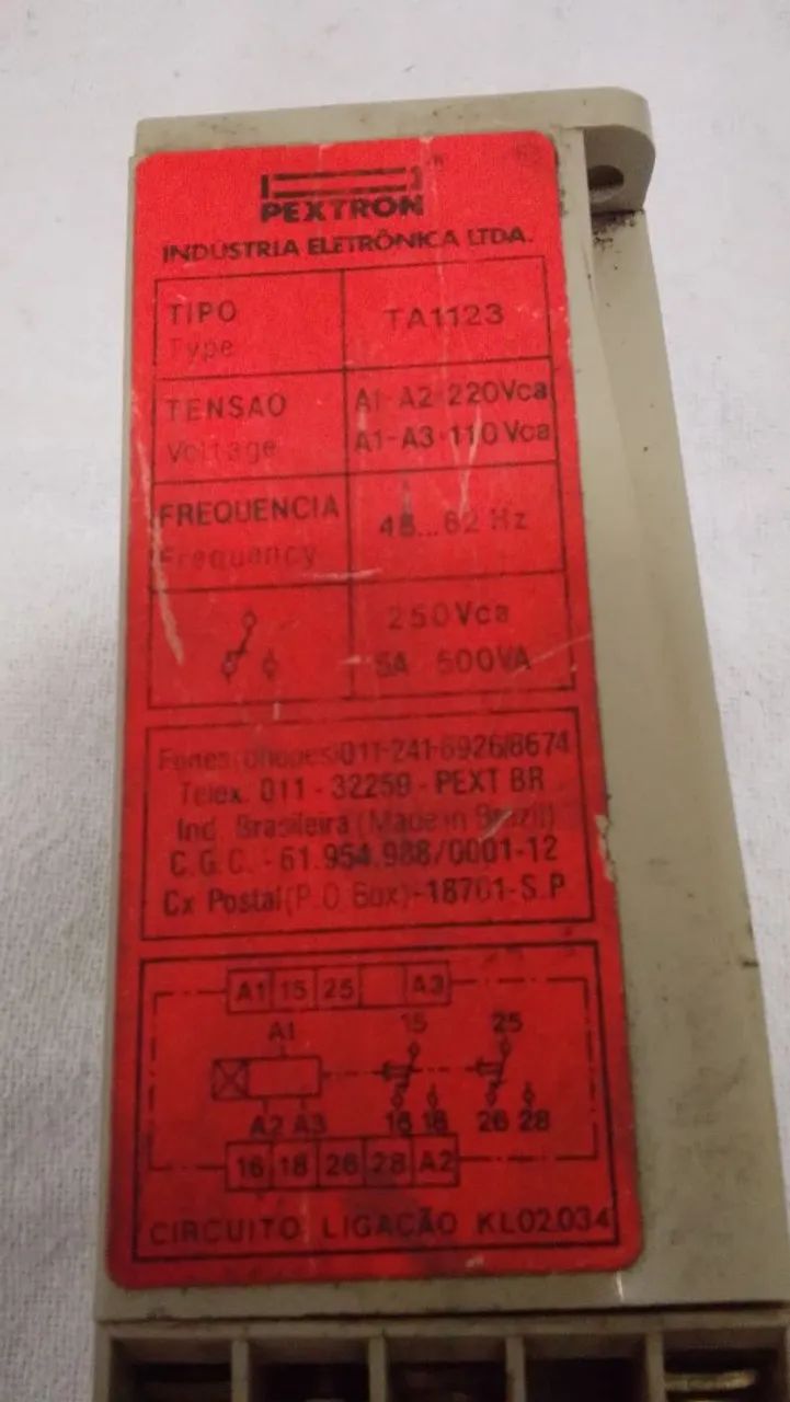 RELA DE TEMPO PEXTRON -TIPO : TA1123 - Foto 4