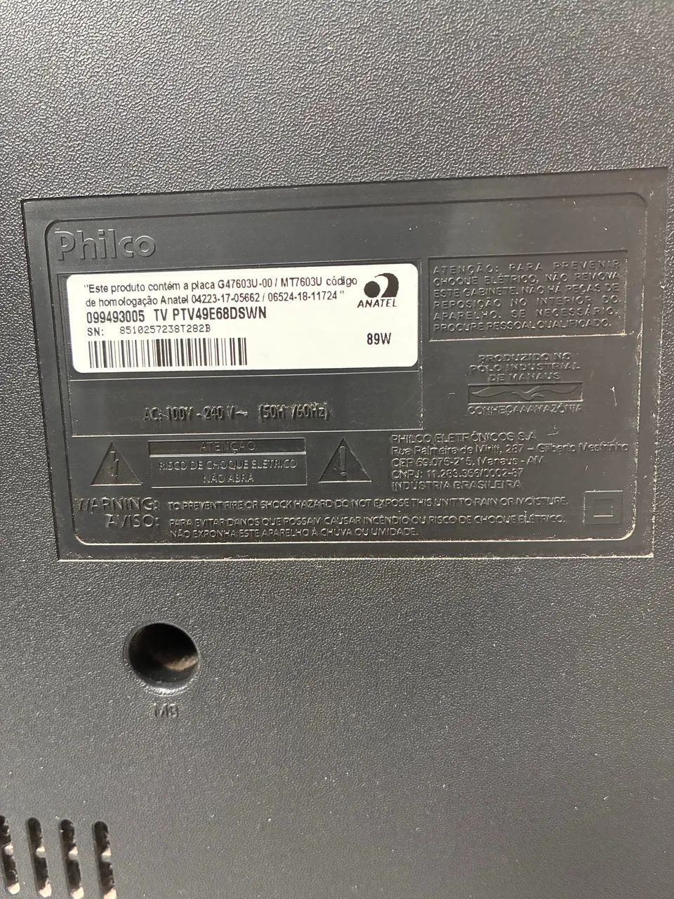 Smart TV Philco de 49 polegadas PTV49E68DSWN Full HD   - Foto 3