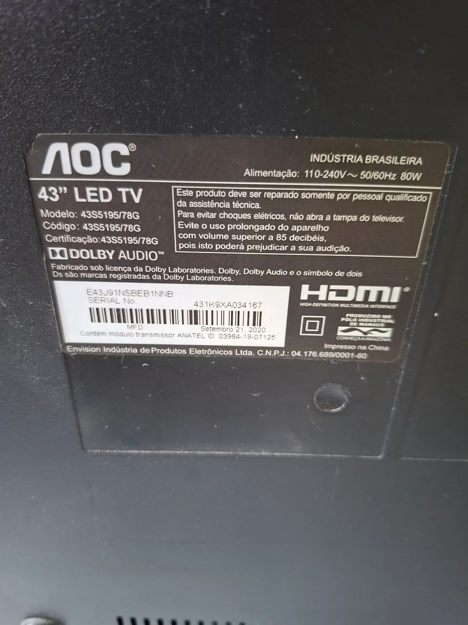 TV aoc  - Foto 3