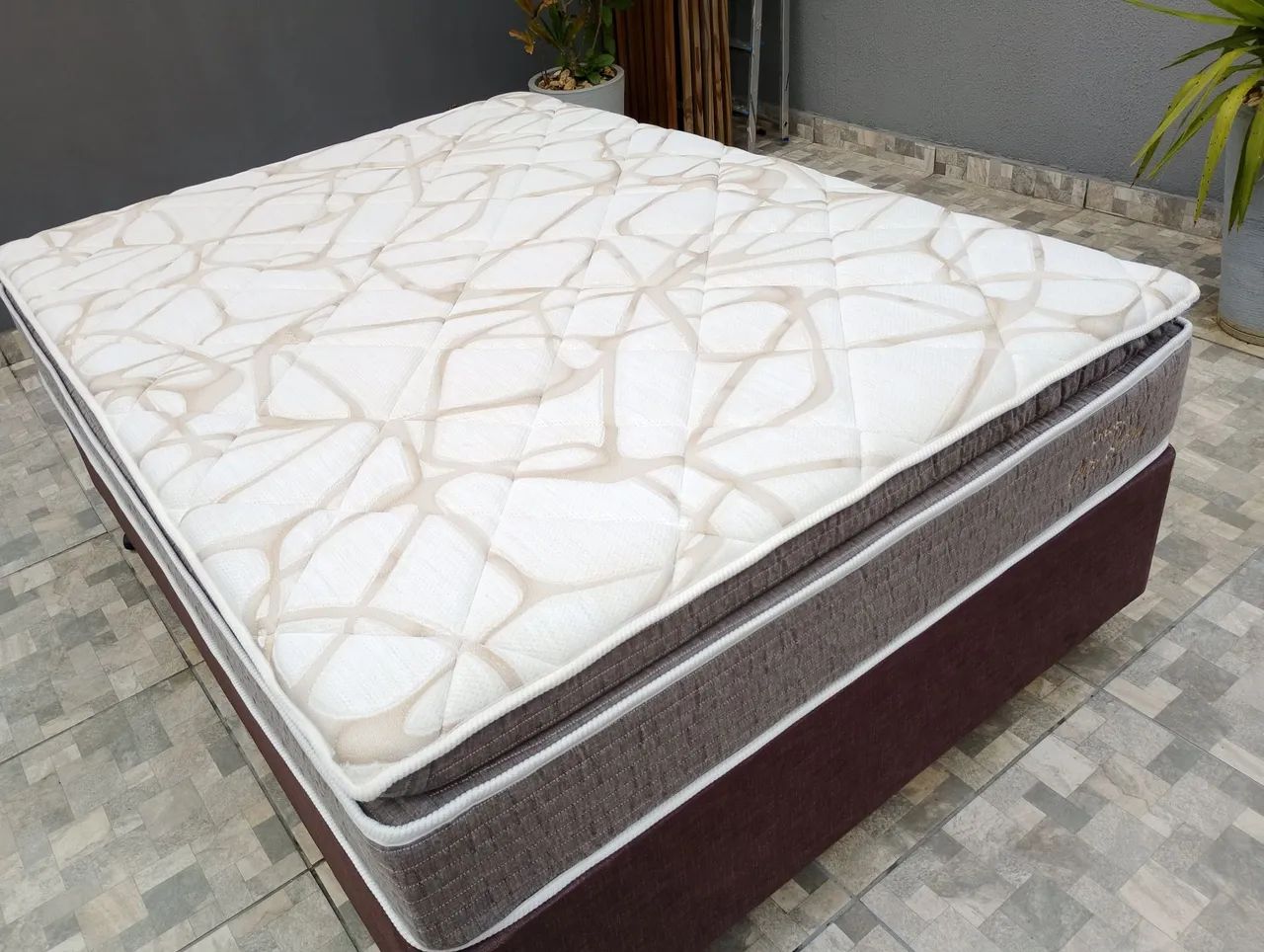 Cama box casal Ortobom Ouro Spring Fabricado 2025 - Foto 4