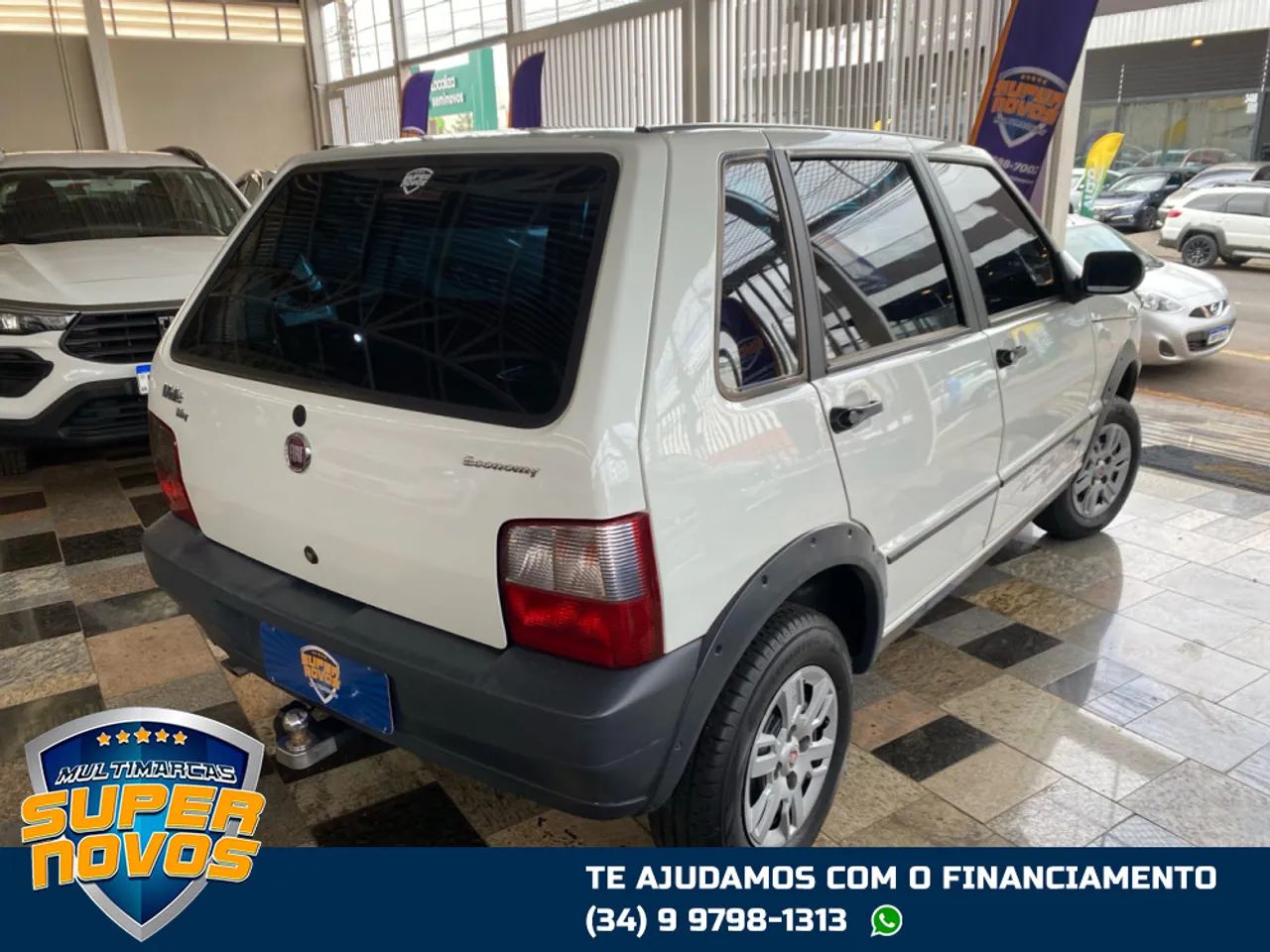 Fiat Uno WAY 1.0 EVO Fire Flex 8V 5P 2013 - Foto 4