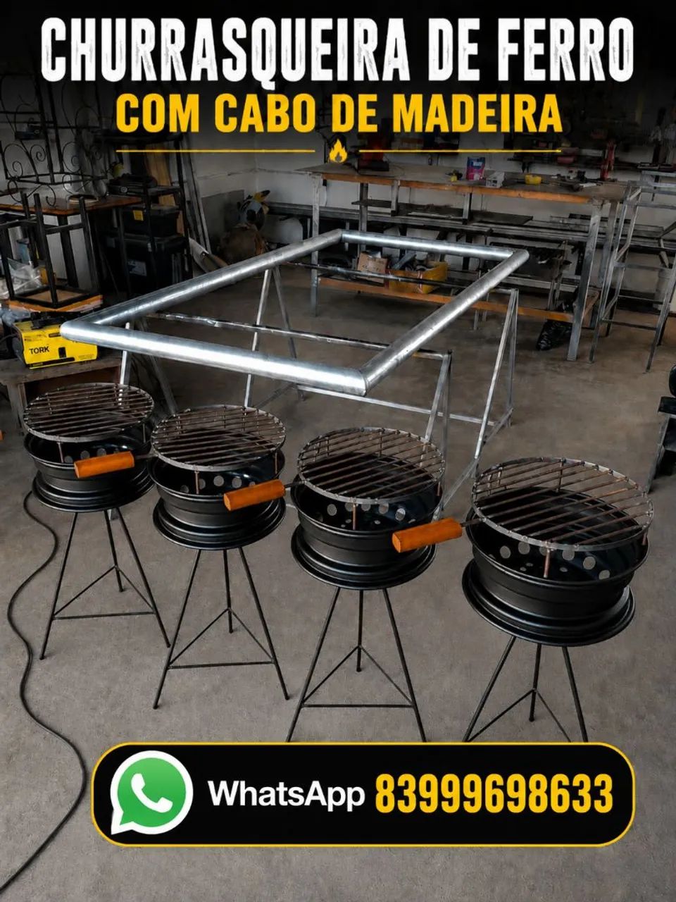 Churrasqueira de Ferro