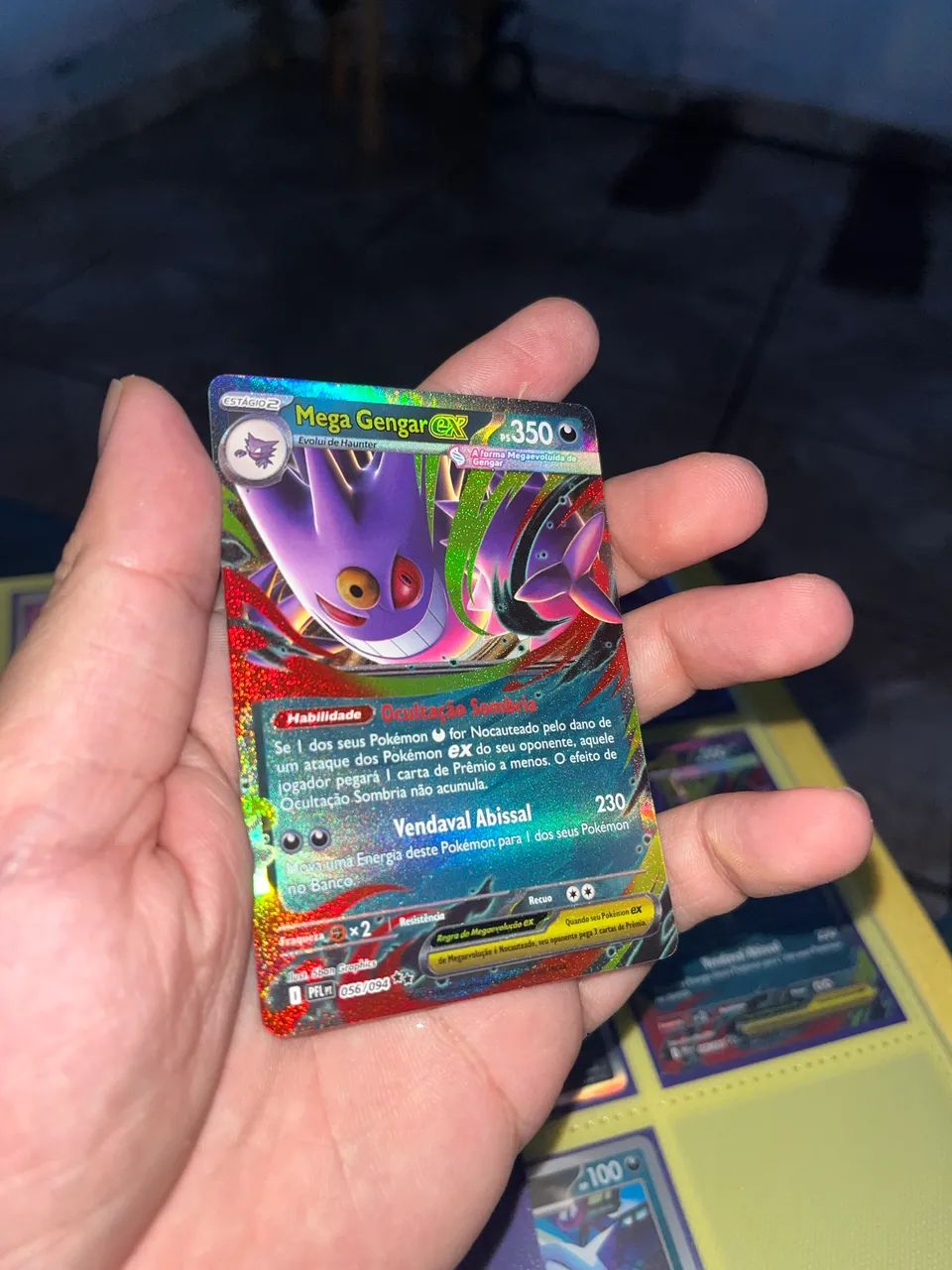 Pokémon Mega Gengar EX Português BR - Foto 2