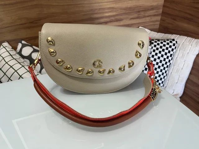 Bolsa de ombro bege - Foto 2