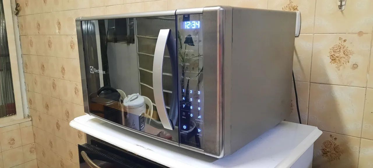 Microondas  Electrolux Inox-Espelhado-Grill (((OPORTUNIDADE ÚNICA))) - Foto 5