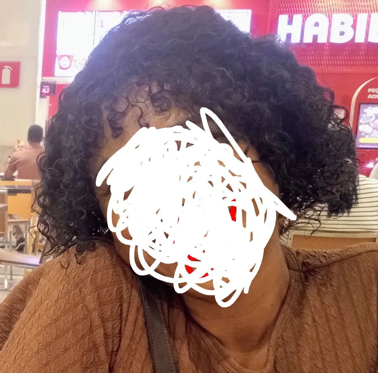 Peruca cacheada cabelo humano - Foto 4